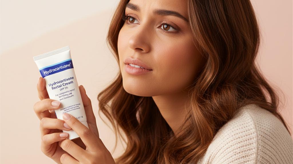 Does Hydrocortisone Rectal Cream help with the pain and itching caused by hemorrhoids?