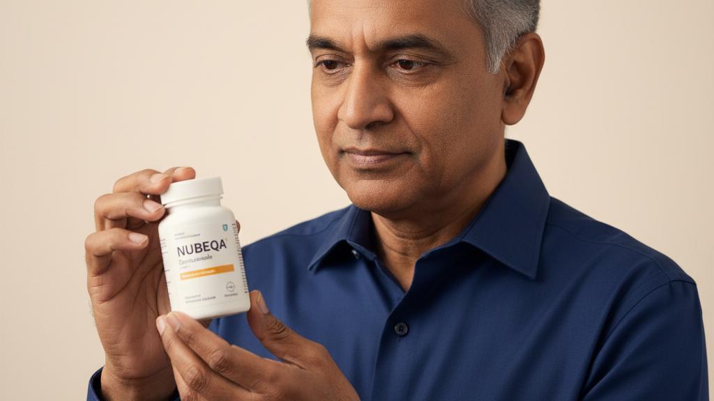 Let's learn about the Darolutamide (NUBEQA) pill for prostate cancer.