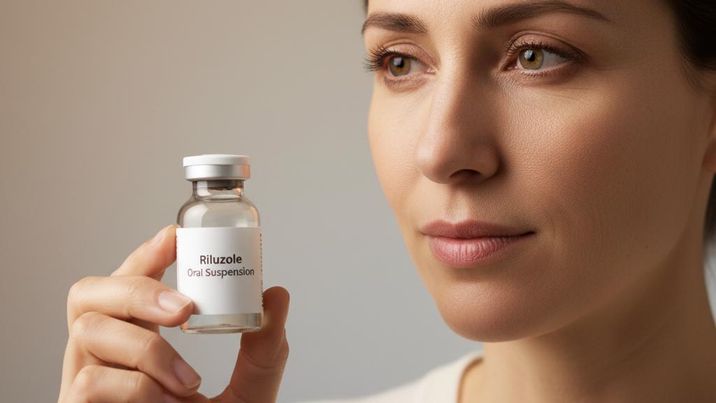 What you need to know about Riluzole Oral Suspension, a liquid medicine used to treat ALS