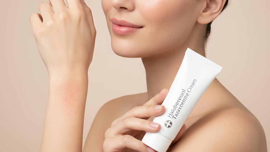 Should we be aware of this cream (Halobetasol; Tazarotene) for skin psoriasis?