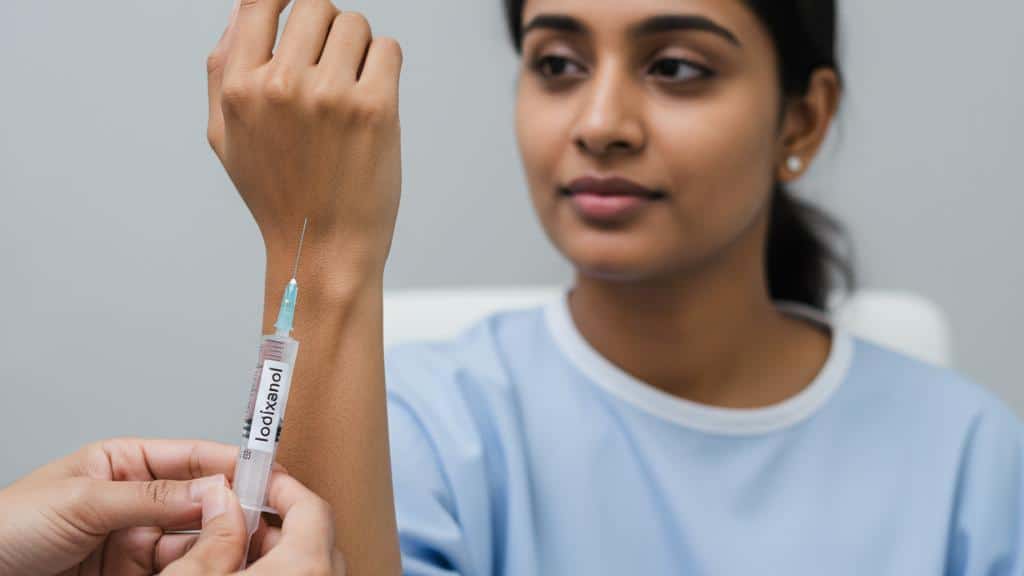 Eng speziell Injektioun virun engem Scan: Essentiell Fakten iwwer d'Iodixanol-Injektioun
