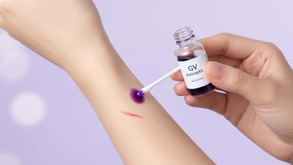 Let's learn about the purple medicine (Gentian Violet) used for your wounds?