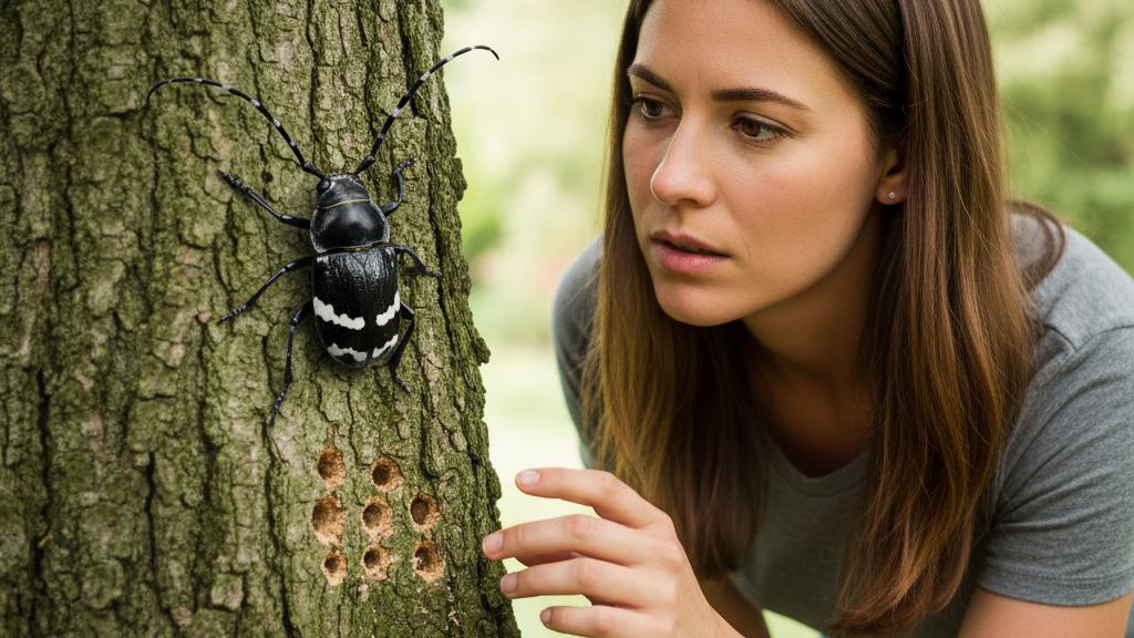 Are you aware of this beetle that silently damages your garden? (Asian Longhorned Beetle)
