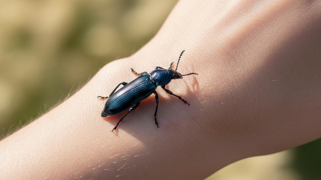 Are these blister beetles dangerous if they touch your body? Let's learn about them.