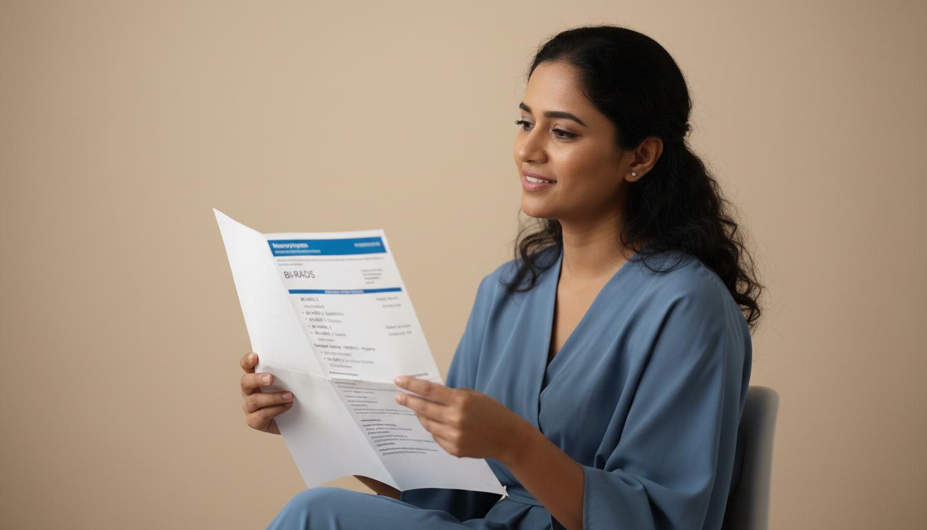 What is BI-RADS in a mammogram report? Let's understand it simply.