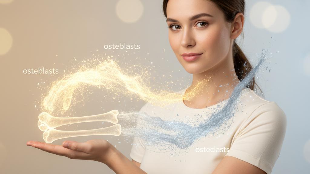 Leer meer over de twee geheime helpers die onze botten versterken: osteoblasten en osteoclasten.
