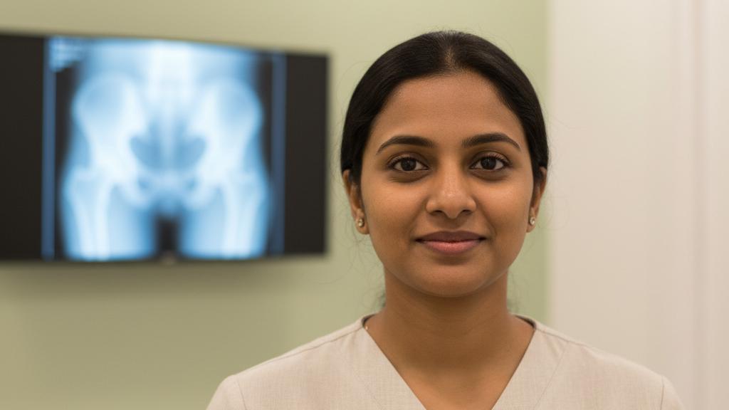 A hip X-ray? (Hip X-ray) Don't worry, let's get to the details!