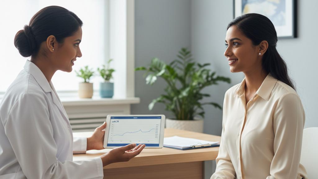 A simple urine test to check kidney health: uACR (Urine Albumin-Creatinine Ratio)