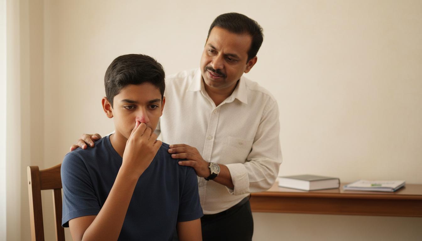 Does your young son have frequent nosebleeds? This could be due to JNA (Juvenile Nasopharyngeal Angiofibroma).