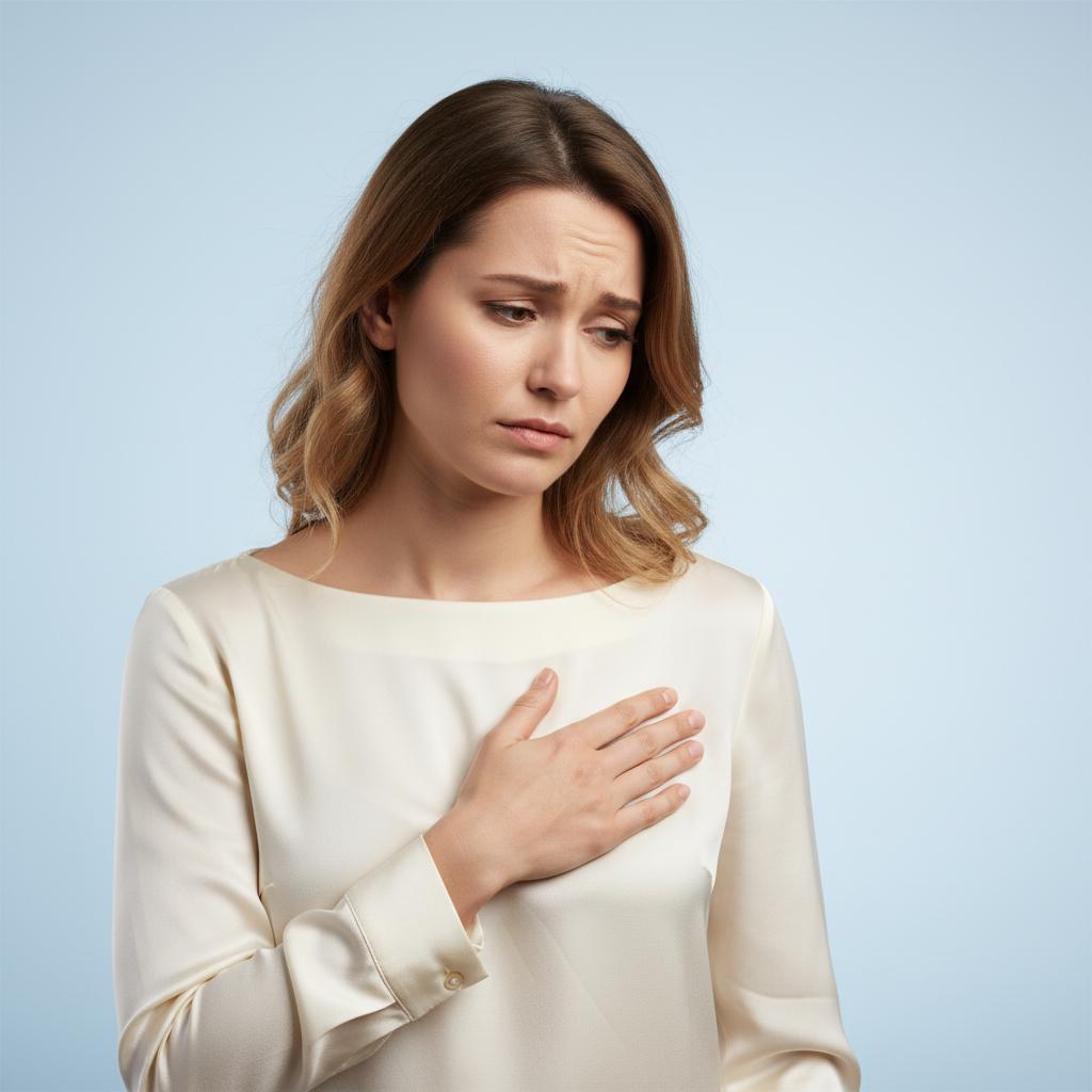 Você está sentindo aperto ou dor no peito? Isso pode ser angina!