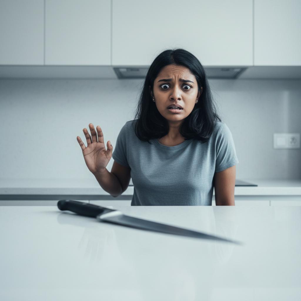آیا شما هم ترس غیرقابل کنترلی از اشیاء تیز دارید؟ (Aichmophobia)