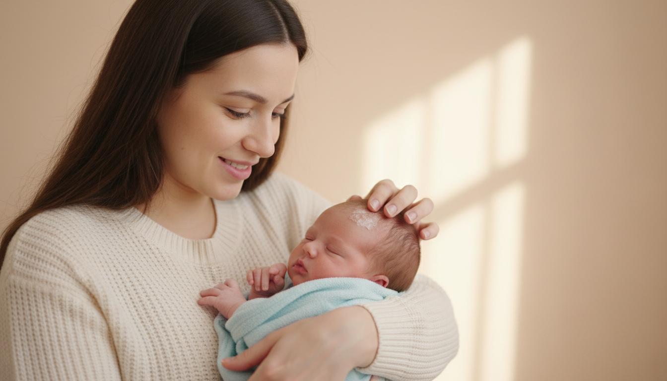 Seu bebê tem crostas na cabeça? Vamos falar sobre crosta láctea!