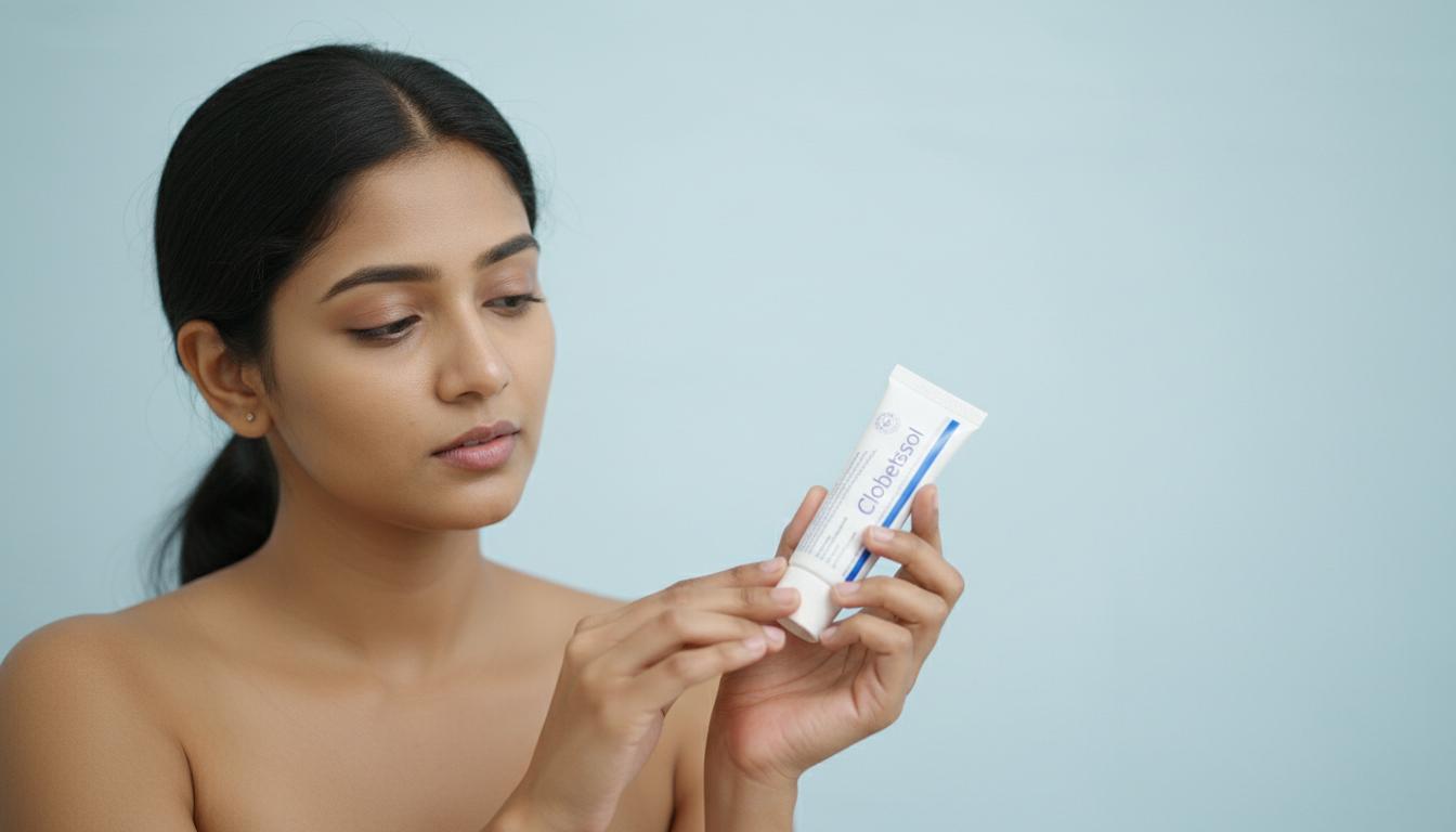 Is this the cream the doctor prescribed for your skin problem? (Clobetasol) Let's talk about it!