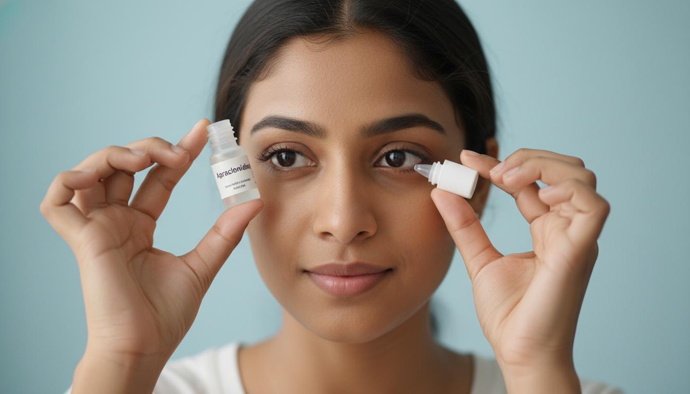 Let's learn about a medicine that is given to reduce the pressure in your eyes? (Apraclonidine Eye Solution)
