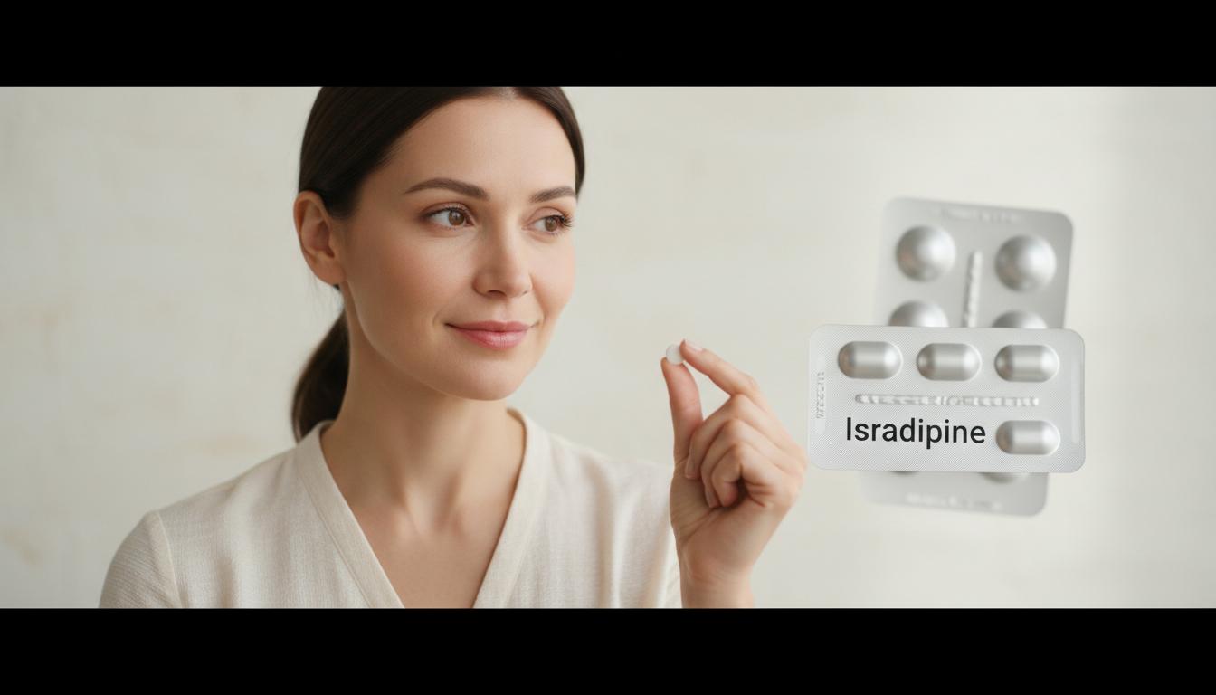 Let's talk simply about the medicine Isradipine, which is given for blood pressure!