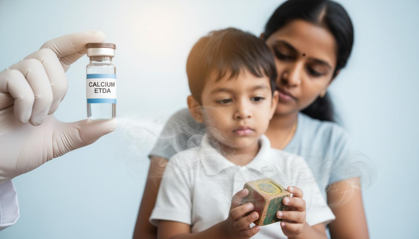 ඊයම් (Lead) විෂවීමකට ප්‍රතිකාරයක්: කැල්සියම් EDTA (Calcium EDTA) එන්නත ගැන ඔබ දැනගත යුතු දේ