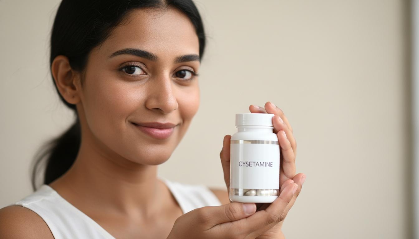 Let's learn everything about cysteamine capsules in a simple way.