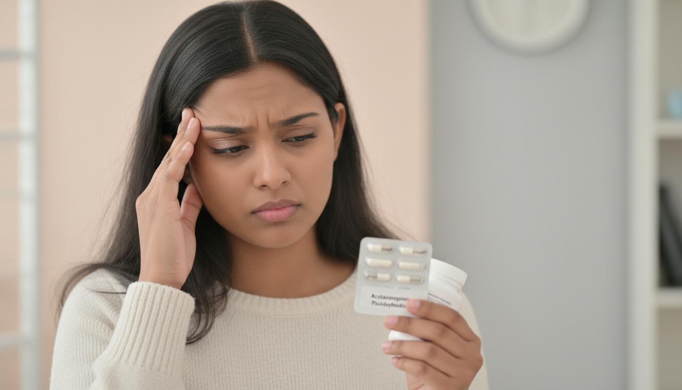 A medicine for both a cold and a headache? Let's learn about Acetaminophen and Pseudoephedrine!