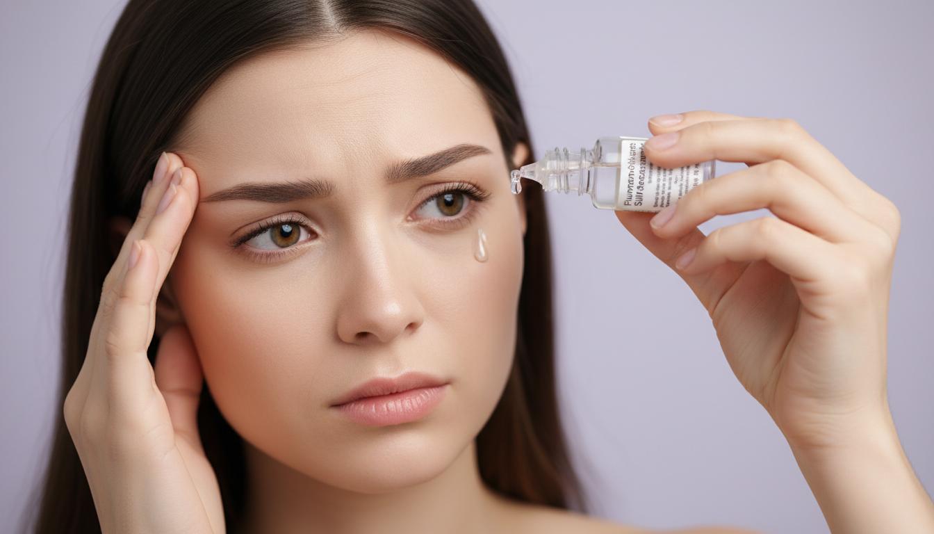 Let's learn about a medicine that is applied to the eyes? (Fluorometholone; Sulfacetamide)