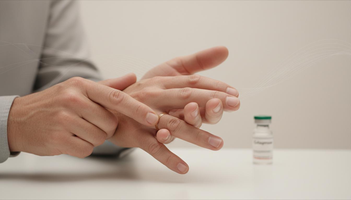 Let's learn about the special injection (Collagenase Injection) for finger stiffness and penis curvature