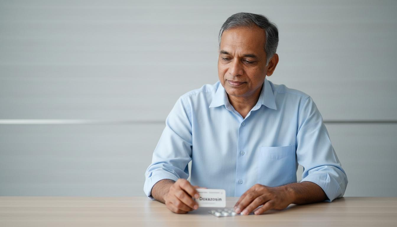 Let's learn about Doxazosin tablets. What you need to know about this medicine for blood pressure and prostate problems.