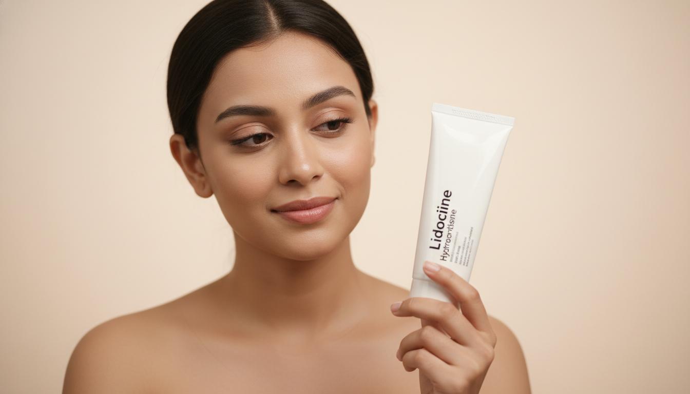 Let's learn about a cream for skin itching and pain? (Lidocaine; Hydrocortisone)