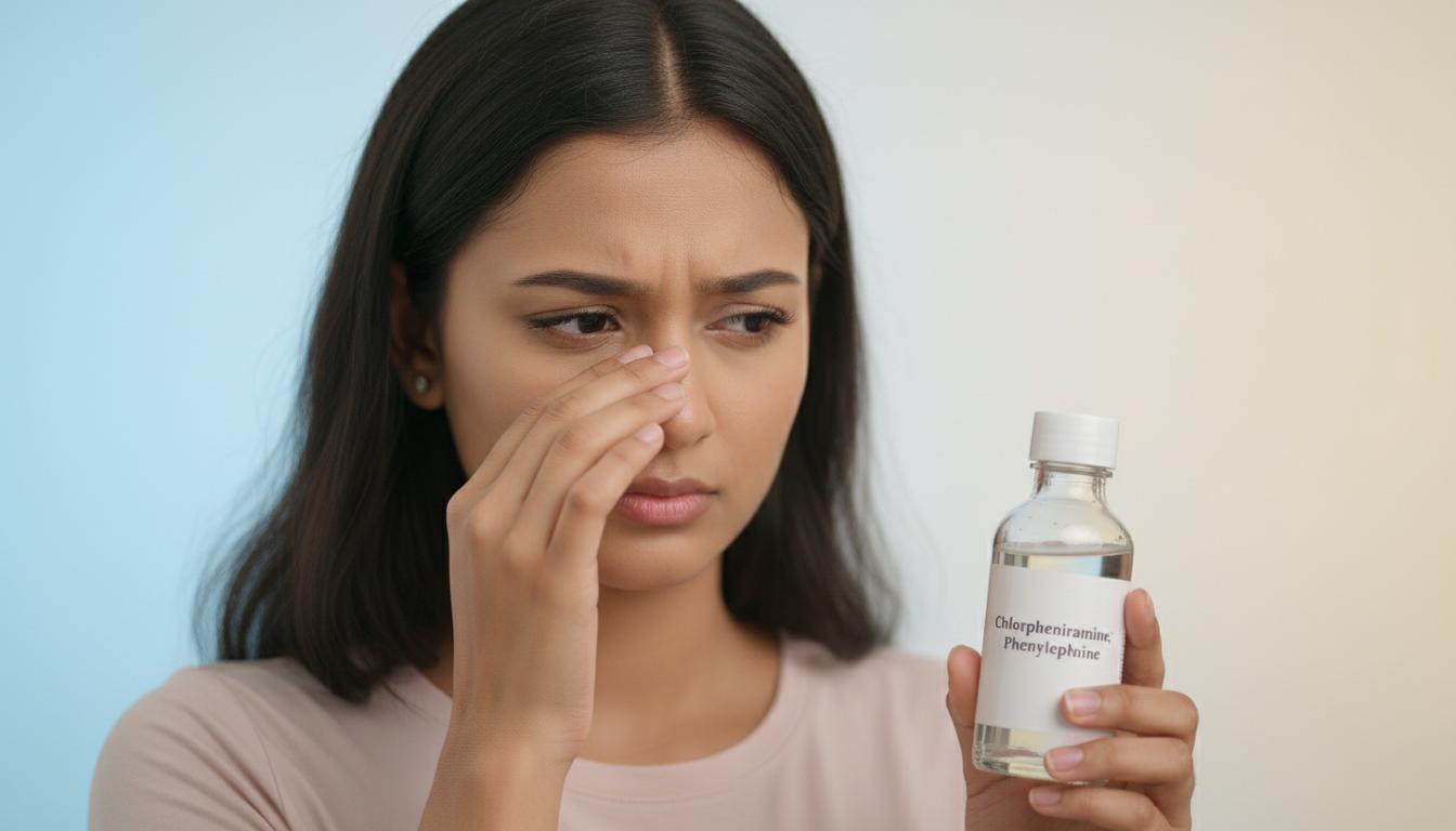 Let's learn about the syrup given for colds and flu? (Chlorpheniramine; Phenylephrine)