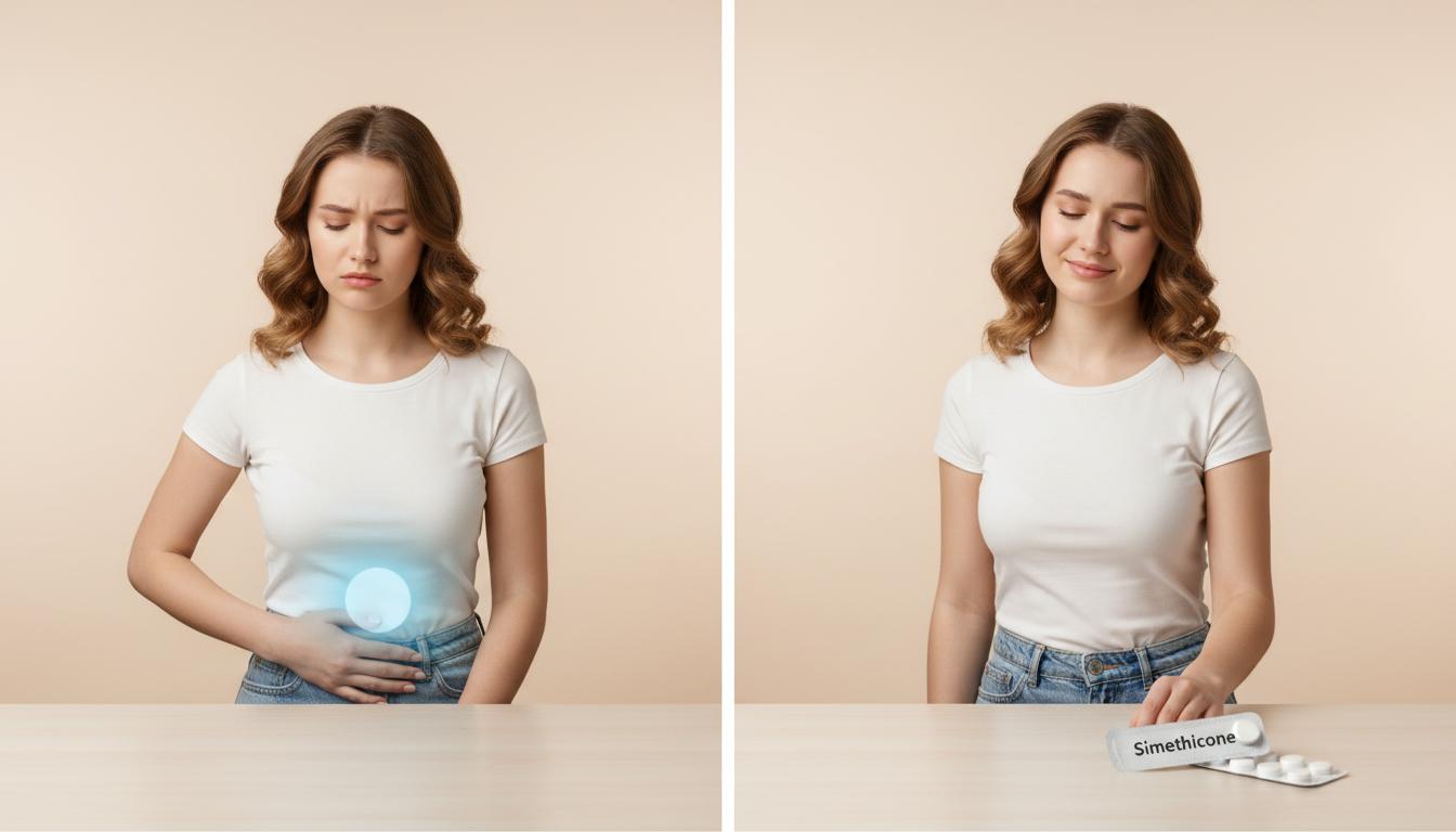 Are you suffering from gas in your stomach? Let's learn about Simethicone tablets!