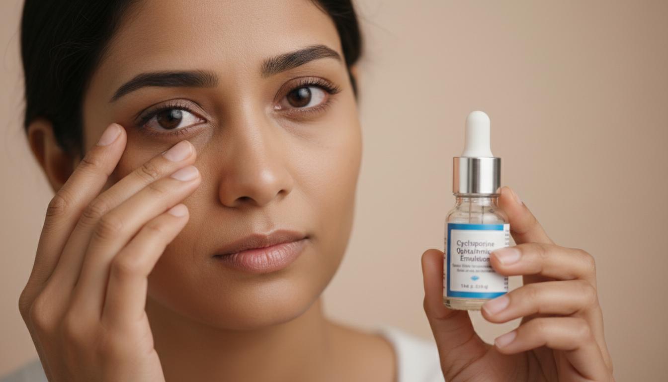 Do your eyes always get dry? Let's learn about Cyclosporine Ophthalmic Emulsion!