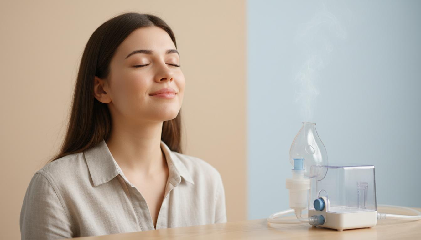 Let's learn about Albuterol Nebulizer Solution, which is used for breathing difficulties.