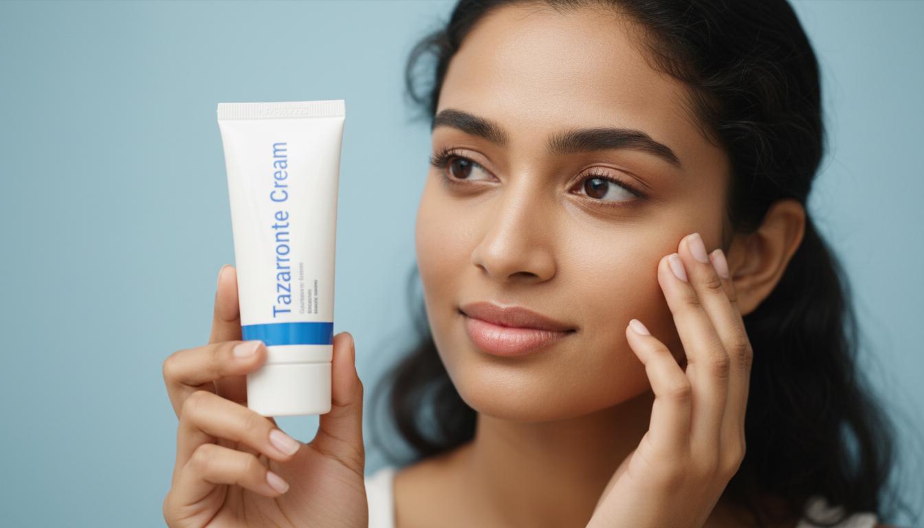 Let's learn about Tazarotene cream for acne and psoriasis.