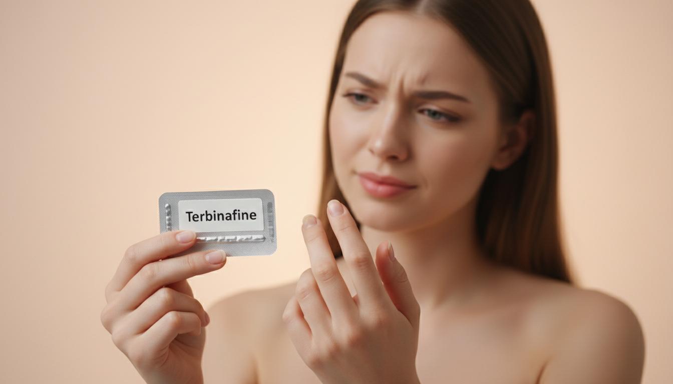 Let's learn about Terbinafine tablets for nail fungal infections.