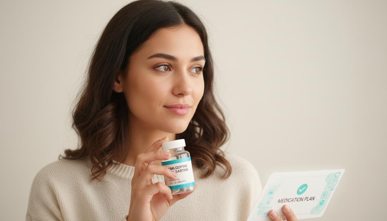 A medicine for blood pressure: Let's learn about Amlodipine and Valsartan