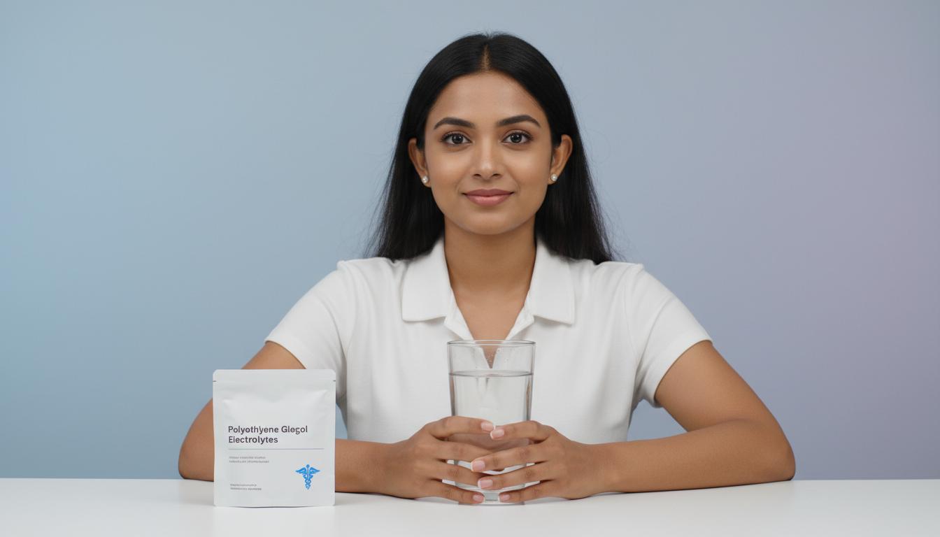 Let's learn about the medicine the doctor prescribed to cleanse the stomach (Polyethylene Glycol; Electrolytes)