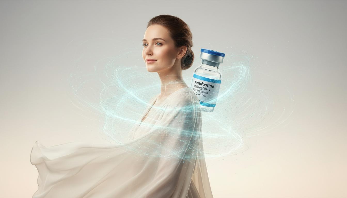Let's learn about the Amifostine injection, which provides protection during cancer treatment.