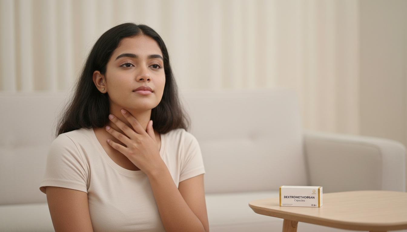 Dextromethorphan-kapsules vir Hoes: Alles wat jy moet weet