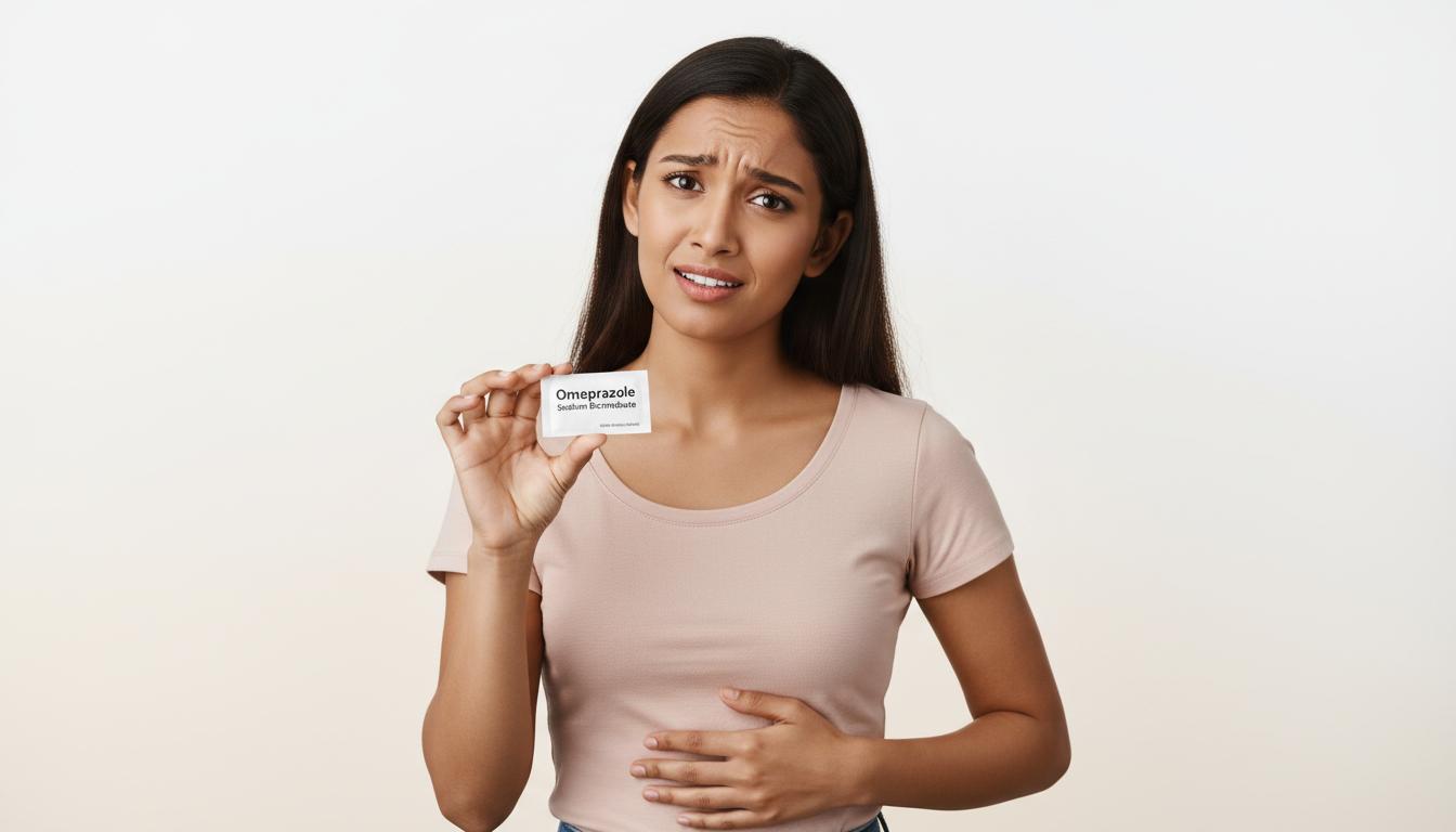 What you need to know about the medicine packet for stomach inflammation (Omeprazole; Sodium Bicarbonate)