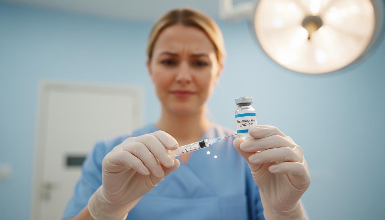 A life-saving drug in heart attacks: Let's learn about Tenecteplase (TNK-tPA)
