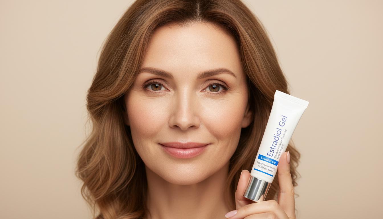 Let's learn about Estradiol Gel (Estradiol Topical Gel) for menopause discomfort.