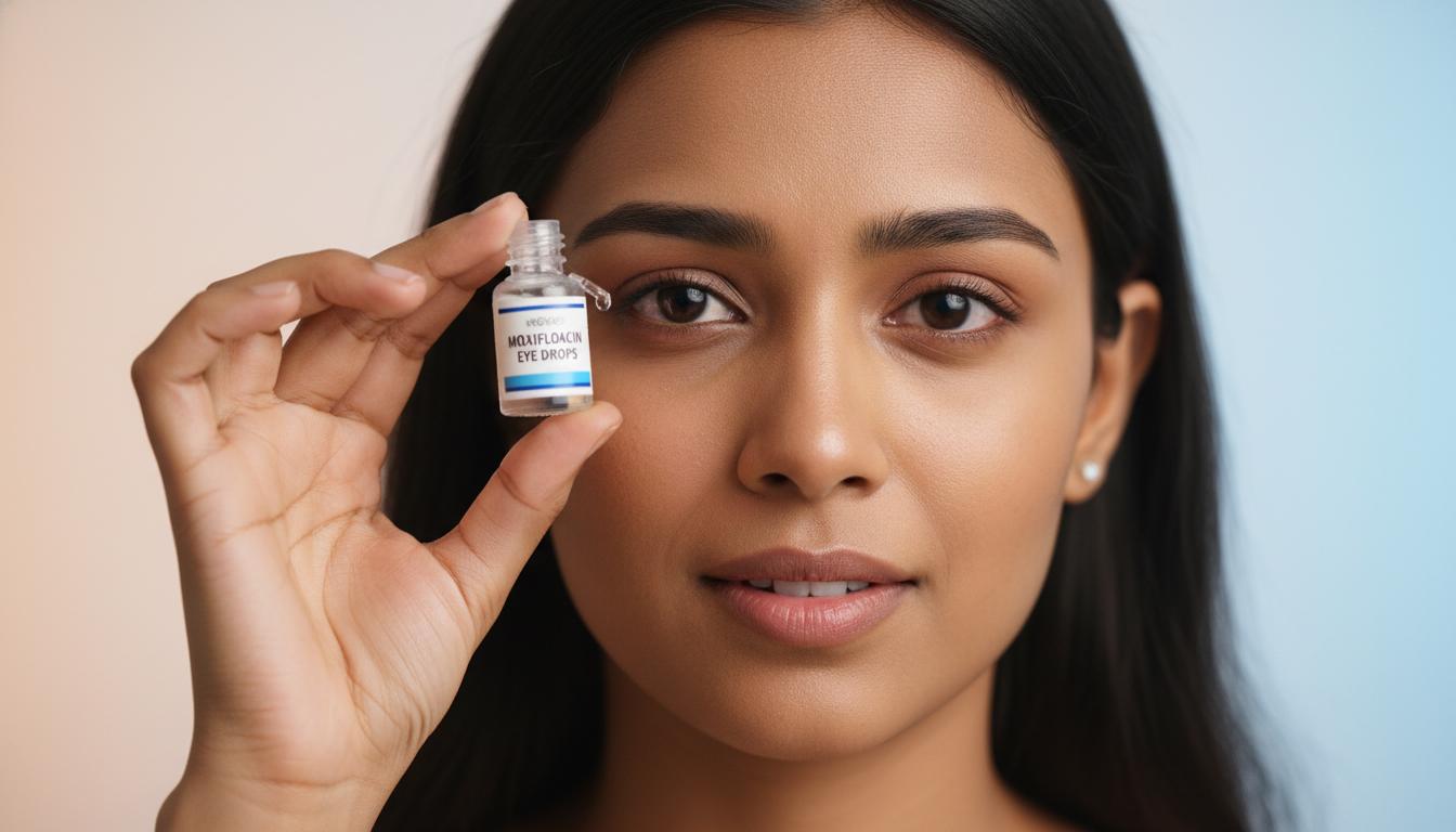 Let's know everything about Moxifloxacin Eye Drops for your eyes (Moxifloxacin)
