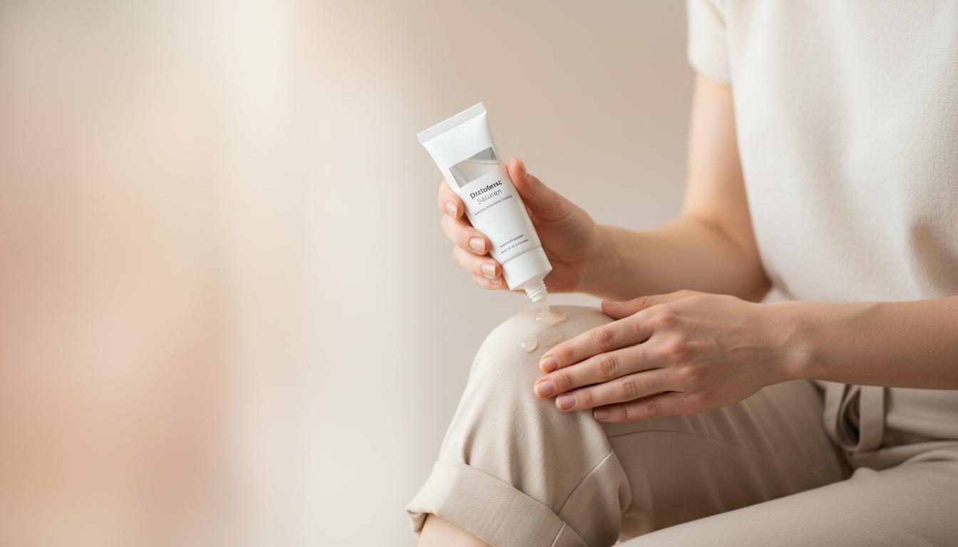 Let's learn about Diclofenac Topical Solution for knee arthritis pain.