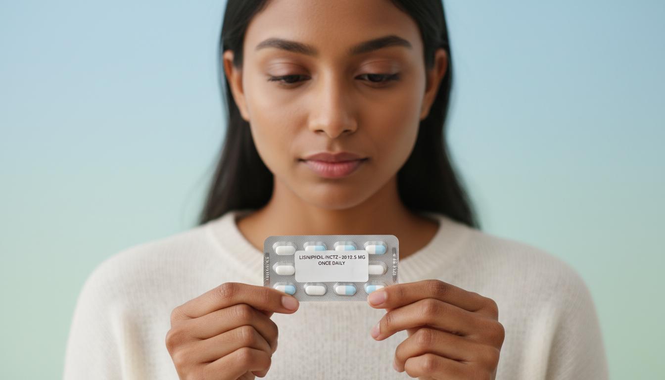 Let's learn about this medicine for blood pressure? (Lisinopril; Hydrochlorothiazide)