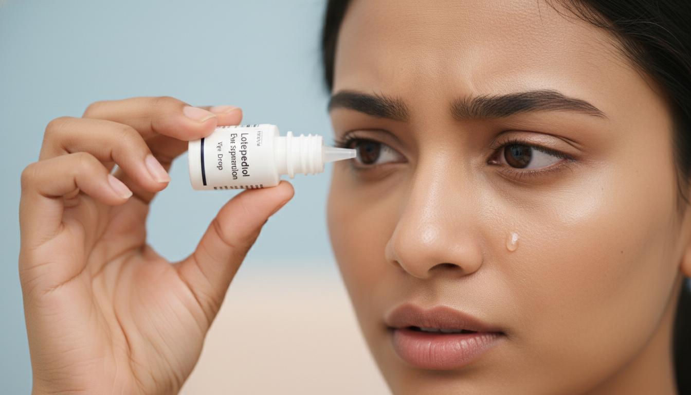 Are you aware of this eye medication? (Loteprednol Eye Suspension)