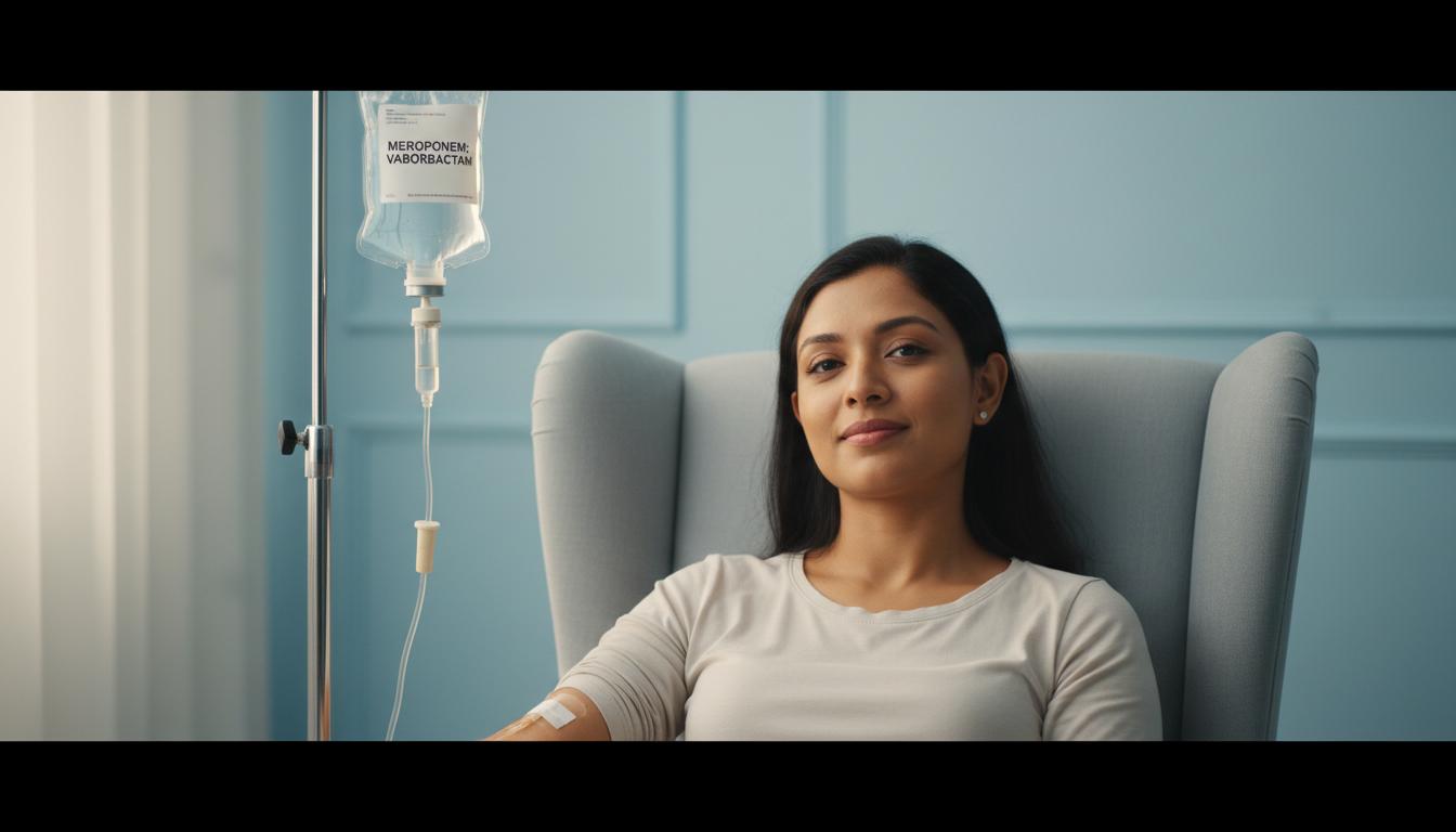 Learn about Meropenem; Vaborbactam vaccine for severe bacterial infections