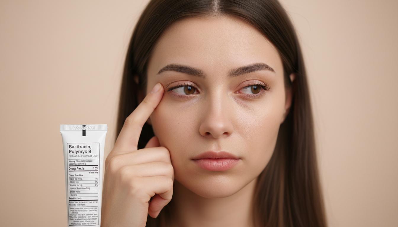 Are your eyes red and itchy? Let's learn about this eye ointment (Bacitracin; Polymyxin B eye ointment)