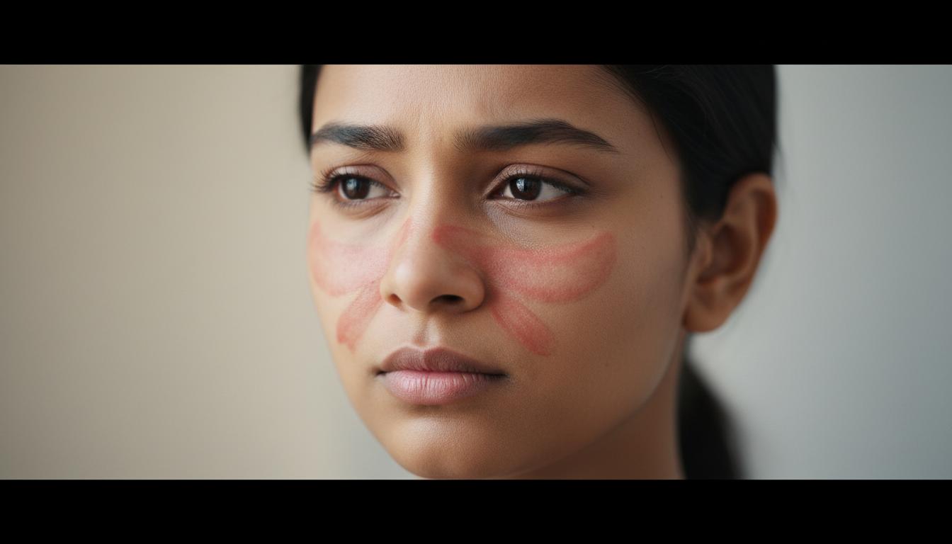 ඔයාගේ මුහුණෙත් සමනලයෙක් වගේ රෑෂ් එකක් එනවද? මේ තියෙන්නෙ සමනල රෑෂ් (Butterfly/Malar Rash) එක ගැන විස්තර.