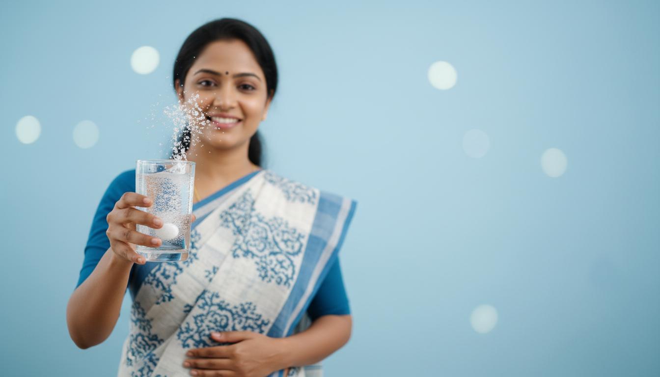 Kom ons leer oor wateroplosbare tablette vir maagontsteking en spysverteringsprobleme. (Aspirien; Sitroensuur; Natriumbikarbonaat)