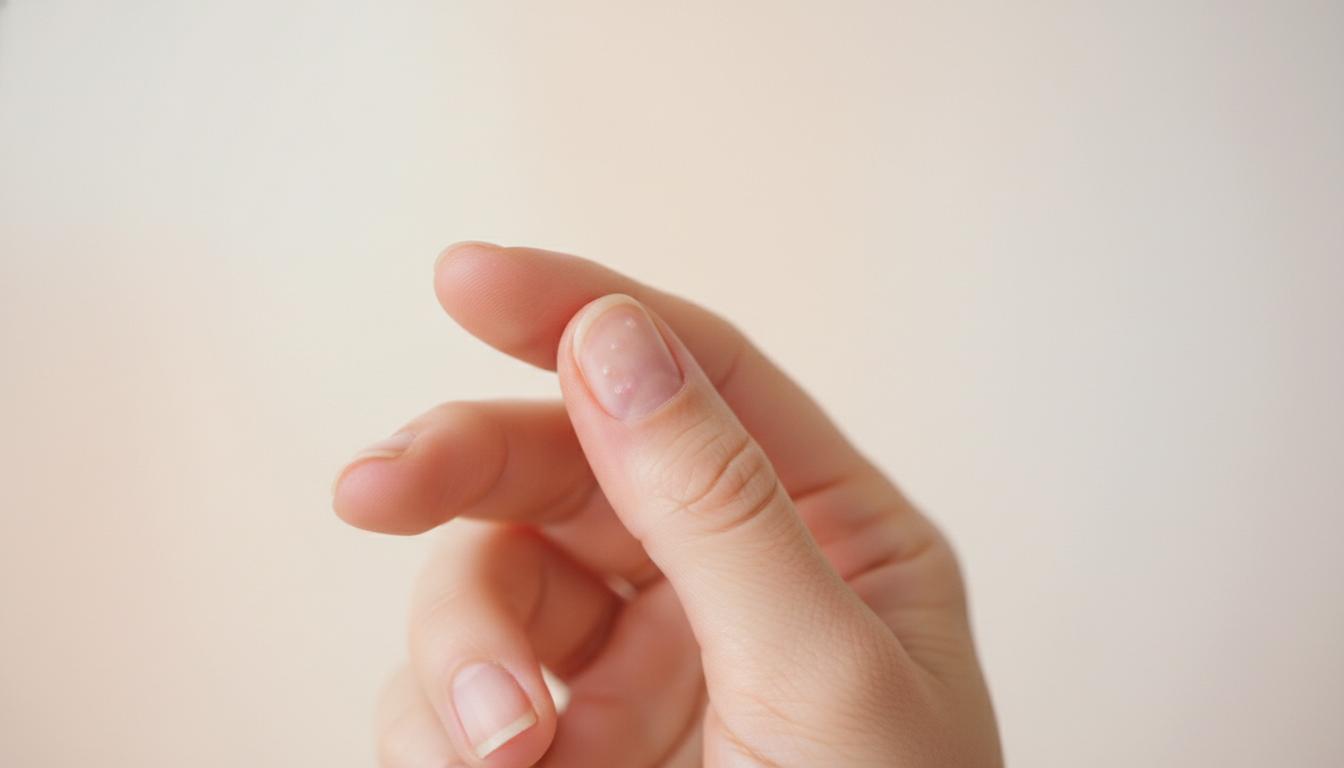 Do you get blisters like this on your fingers? Let's learn about (Herpetic Whitlow)?