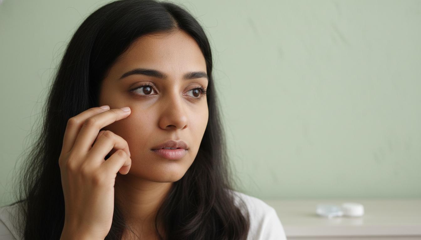 Are your eyes red, itchy, and blister-like bumps inside your eyelids? It could be Giant Papillary Conjunctivitis!
