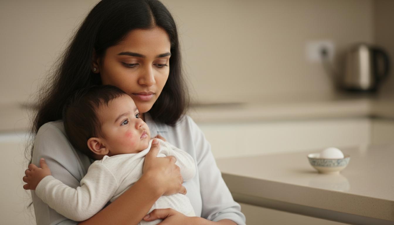 Does your baby have a hard time eating eggs? Let's talk about this egg allergy!
